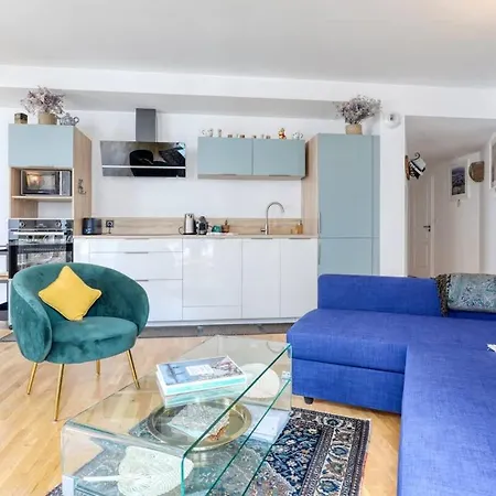 Splendid Marais 2bdr Vakantiehuis Parijs