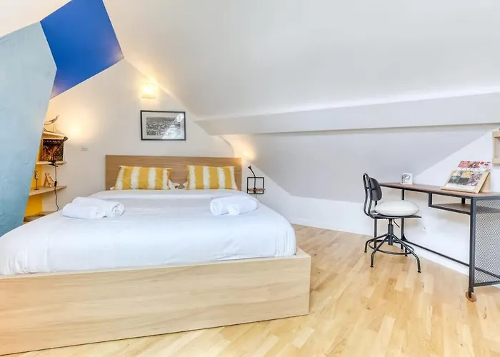 Splendid Marais 2bdr Feriehus Paris